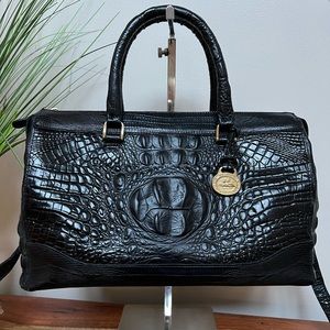 Brahmin vintage satchel Black